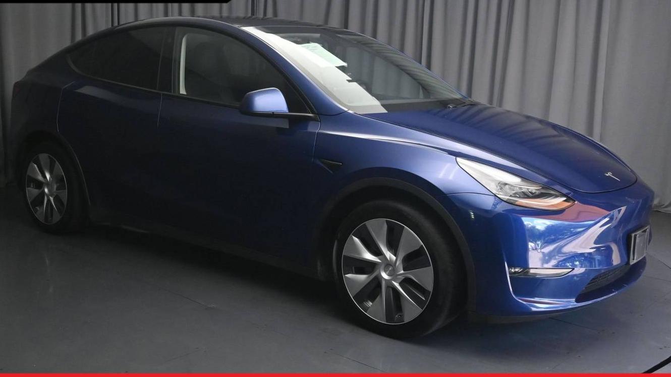 TESLA MODEL Y 2021 5YJYGDEE4MF065984 image